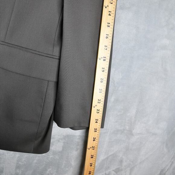 Calvin Klein Blazer Men's 38R Beige Gray Wool Sport Coat Jacket - Picture 8 of 12